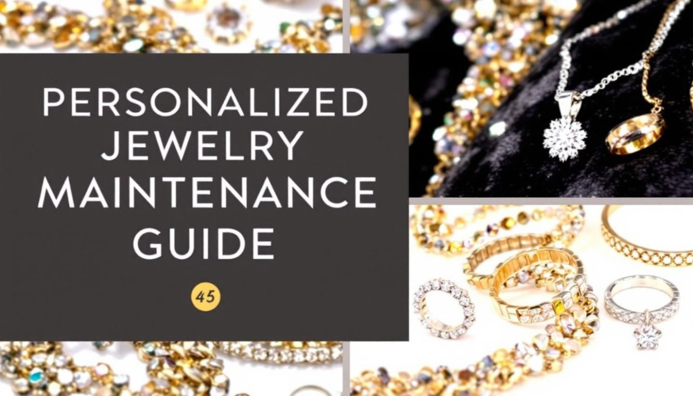 Guide pour maintenir la beauté de vos bijoux personnalisés