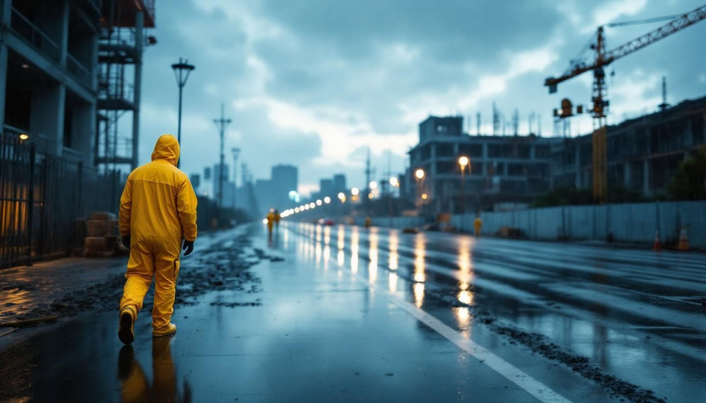 Vêtements - Impact de l'équipement de pluie sur la productivité en BTP ?